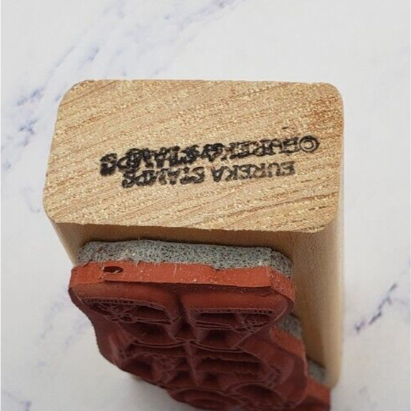 Super Turtle Eureka Stamp Small Wood Mounted Rubber Stamp - Picture 2 of 8
